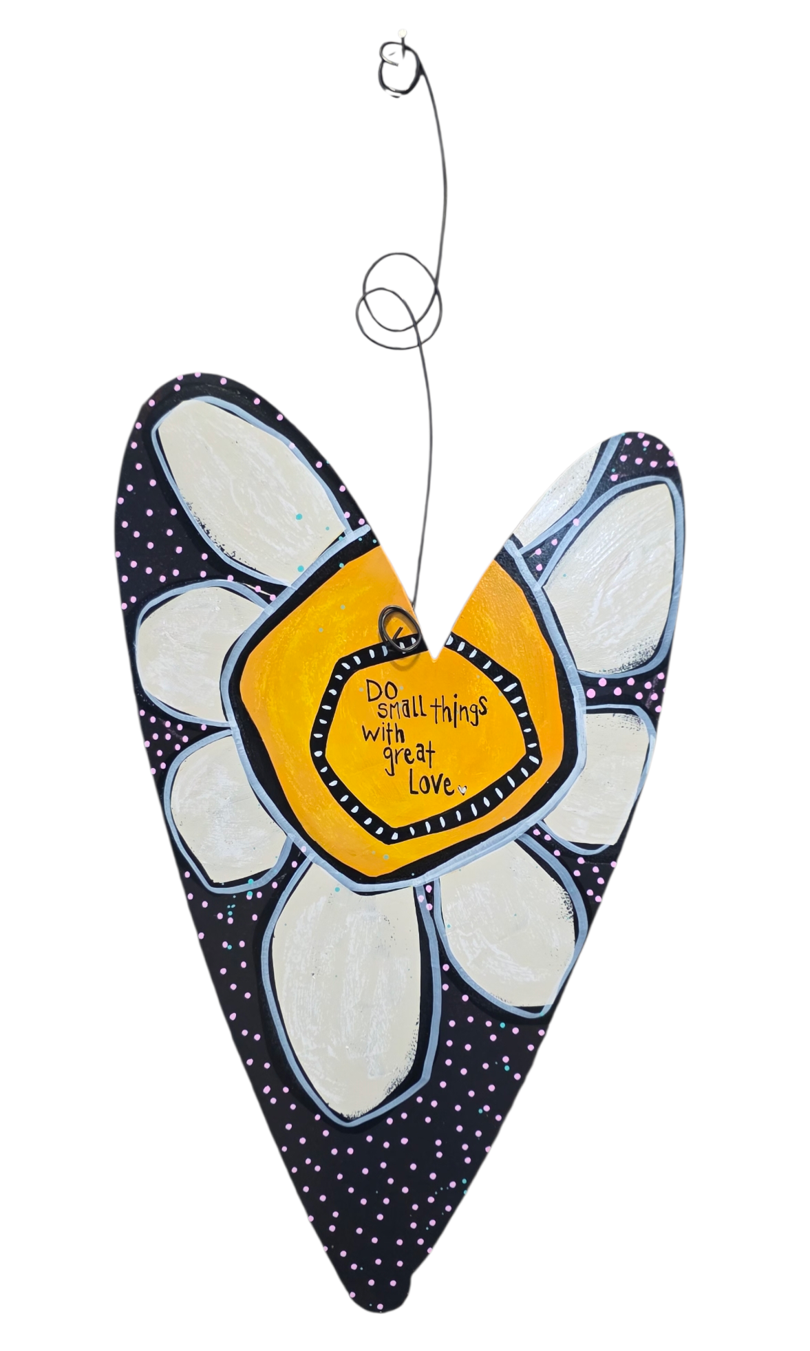 heart | one of a kind | 17"×10" hha vibes