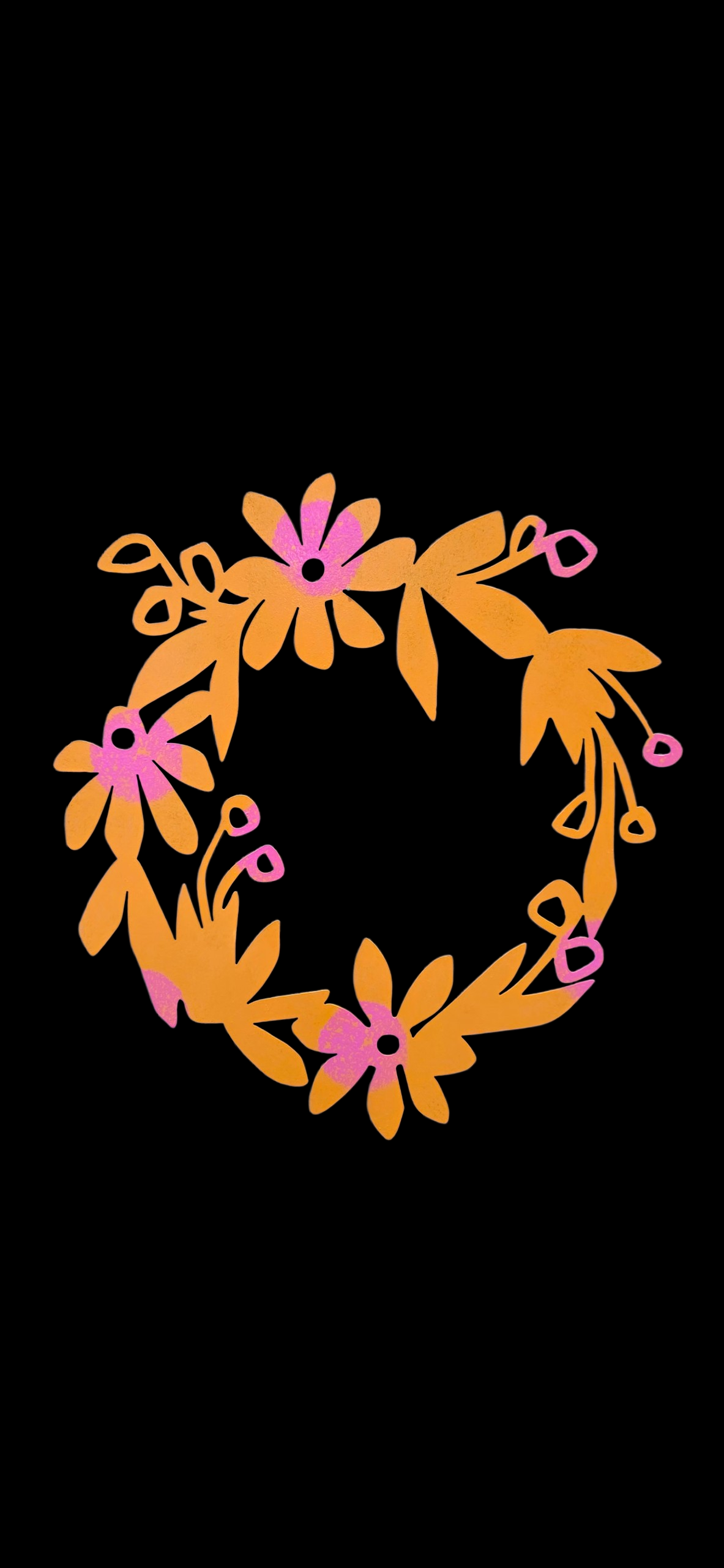 flower wreath | hha vibes