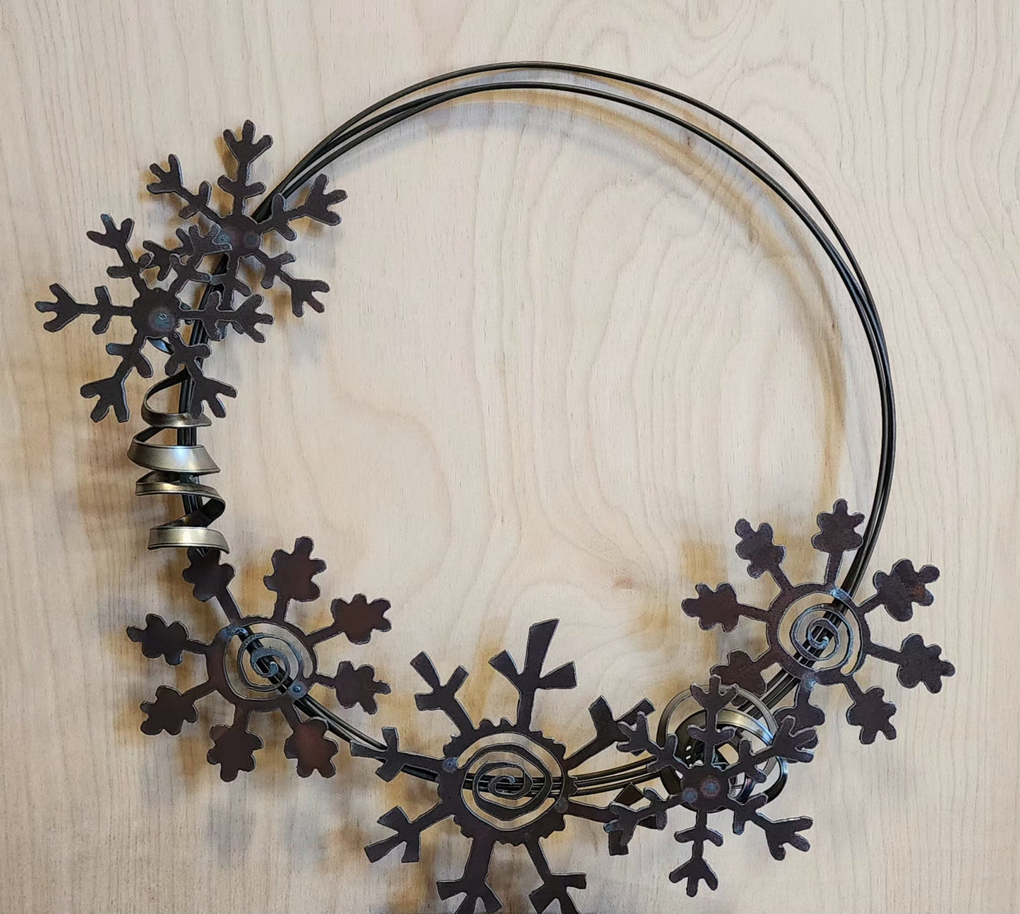 rust wreath | hha vibes