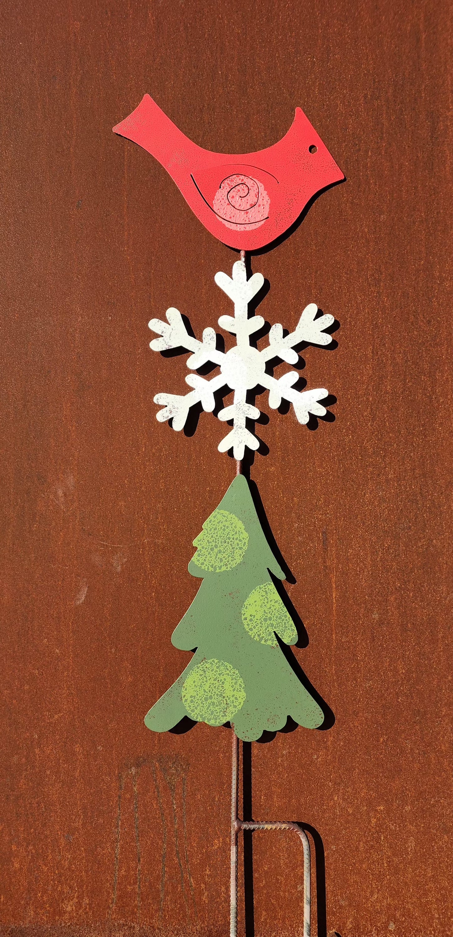 cardinal/snowflake/tree stick [in-store pick up only]