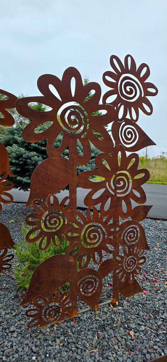 (SMALL) floral panel | created by HHA | ready for pick up!