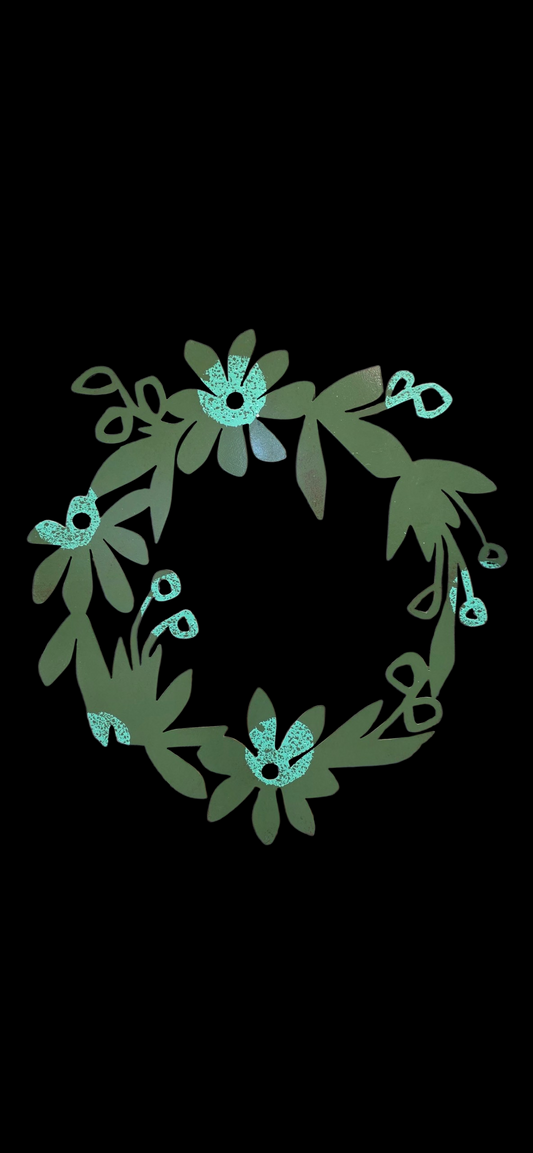 flower wreath | hha vibes