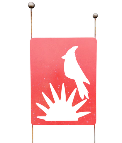 sculpture | cardinal + sunset | hha vibes | in-store pick up ONLY