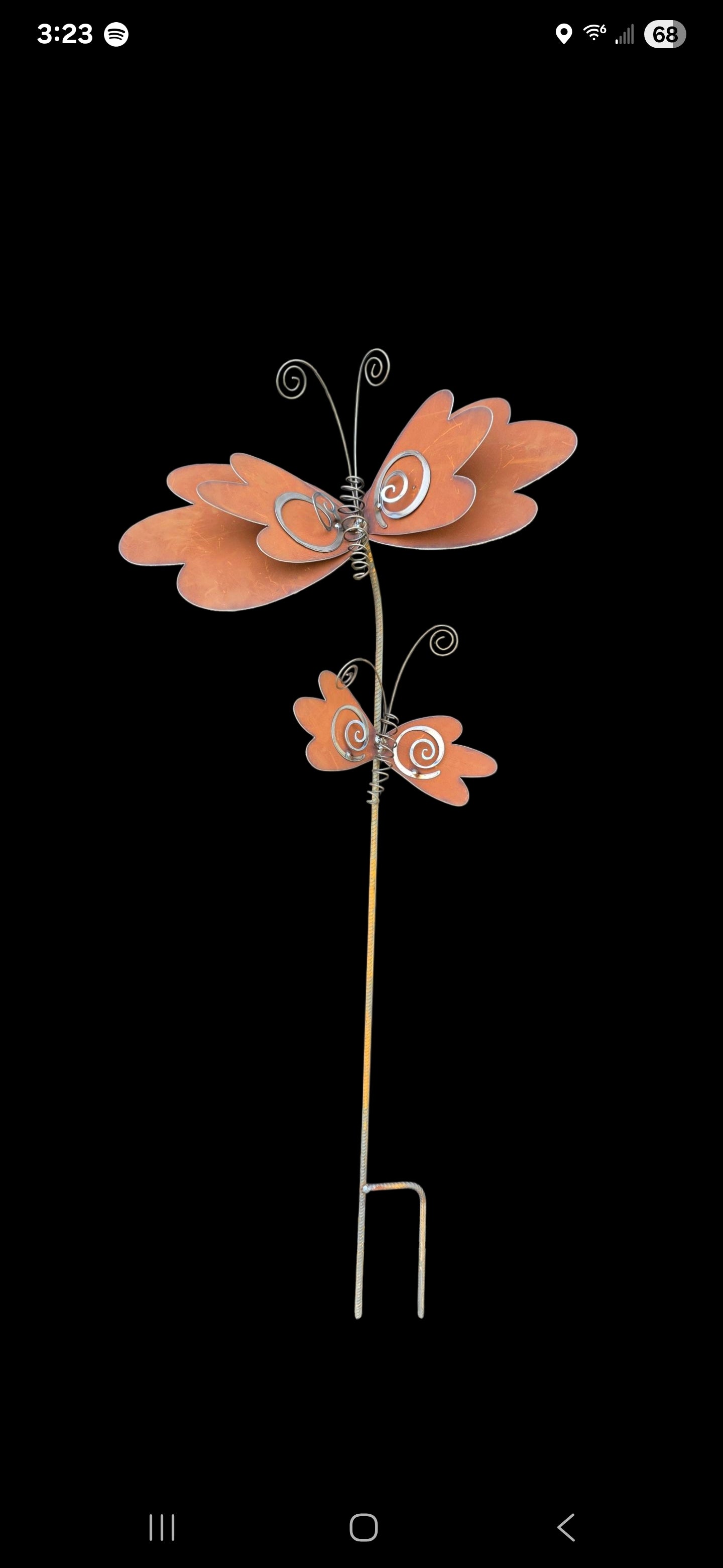 rust dbl butterflies | hha vibes |pre-order | IN-STORE PICK UP | ready for pick up Sept 6 2025