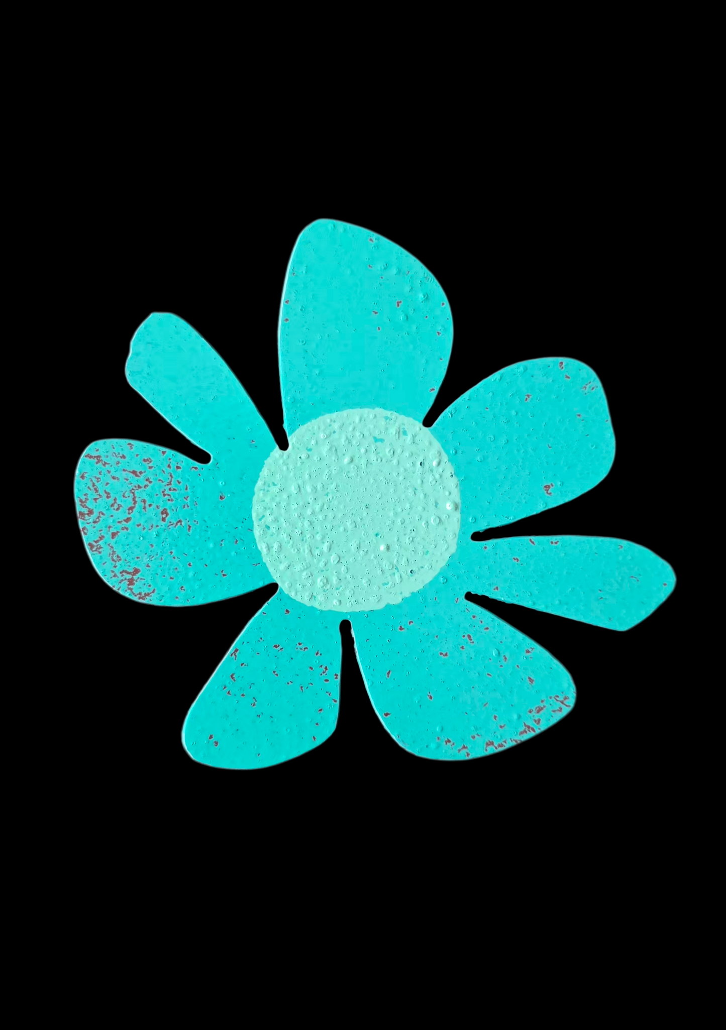 mini flower art w/ magnet | hha vibes